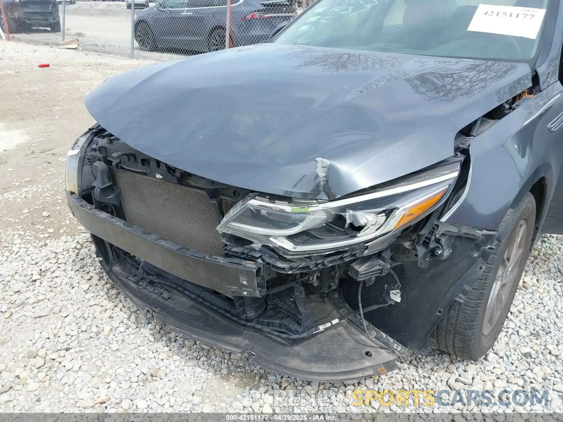 6 Фотография поврежденного автомобиля 5XXGT4L3XLG391437 KIA OPTIMA 2020