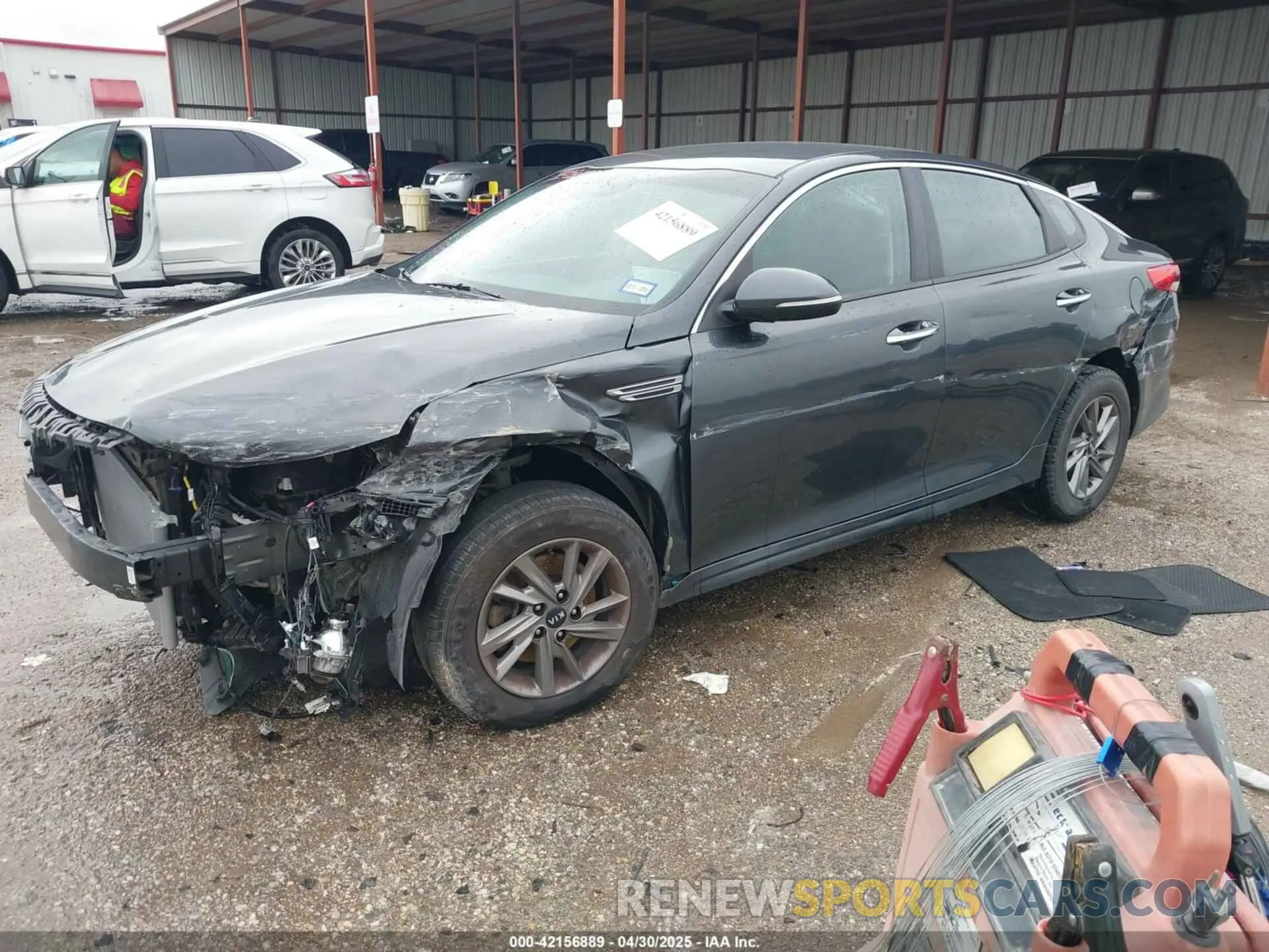 2 Photograph of a damaged car 5XXGT4L3XLG392667 KIA OPTIMA 2020