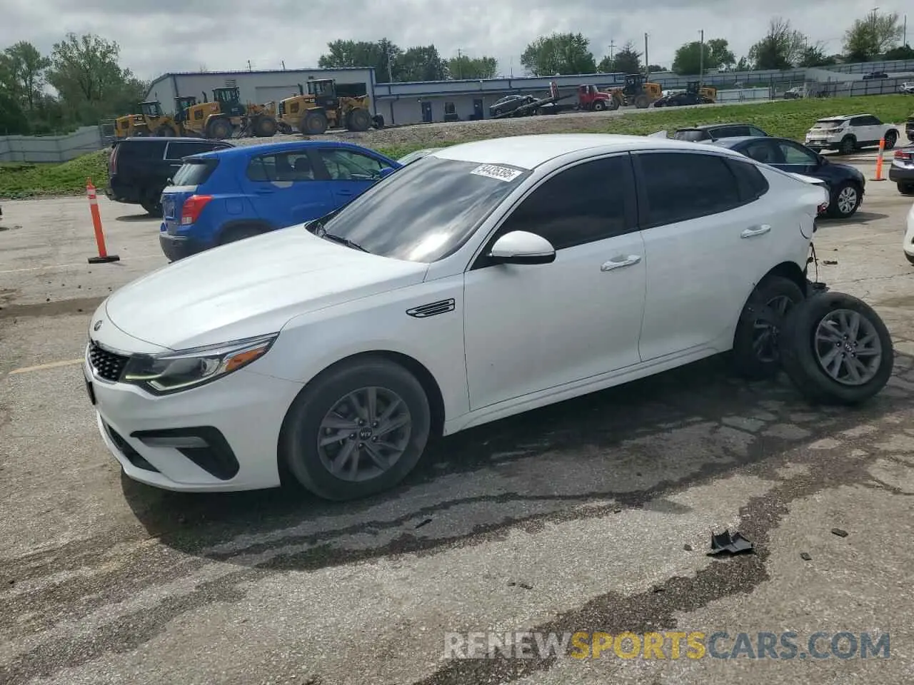 1 Photograph of a damaged car 5XXGT4L3XLG429183 KIA OPTIMA 2020