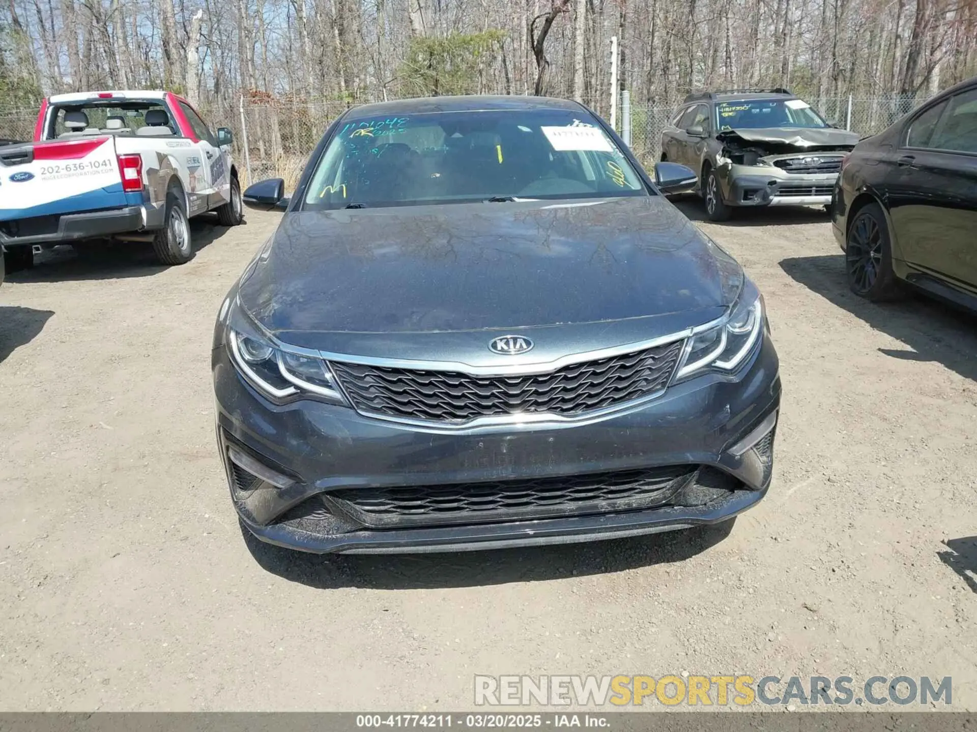 11 Фотография поврежденного автомобиля 5XXGT4L3XLG438465 KIA OPTIMA 2020