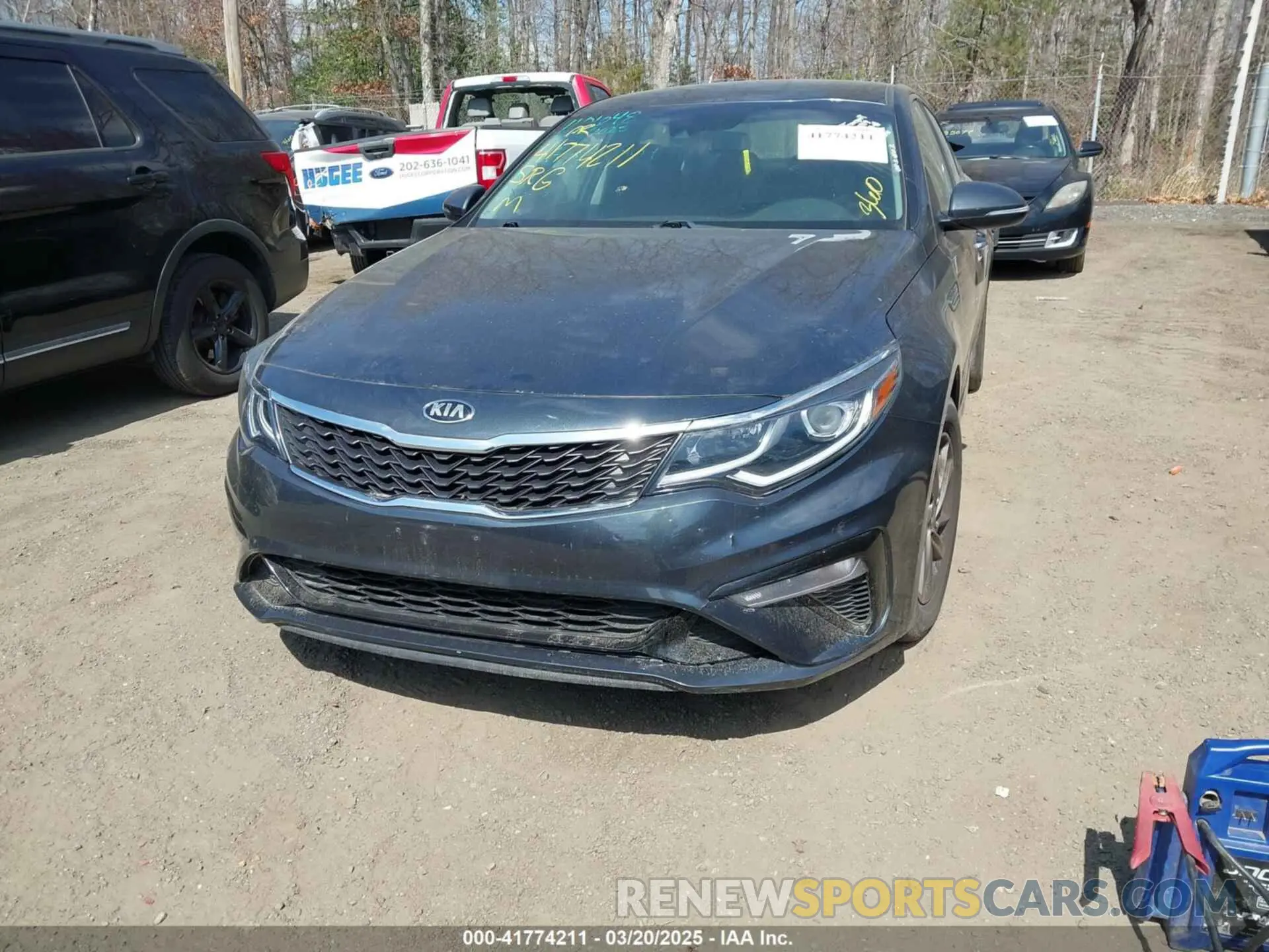 6 Фотография поврежденного автомобиля 5XXGT4L3XLG438465 KIA OPTIMA 2020