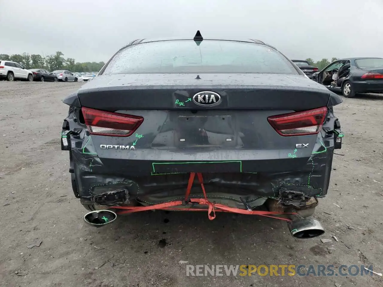 6 Photograph of a damaged car 5XXGU4L1XLG406210 KIA OPTIMA 2020