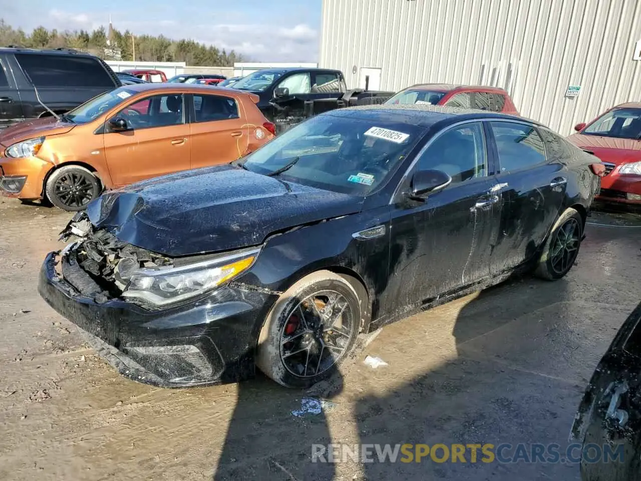 1 Photograph of a damaged car 5XXGW4L29LG402524 KIA OPTIMA 2020
