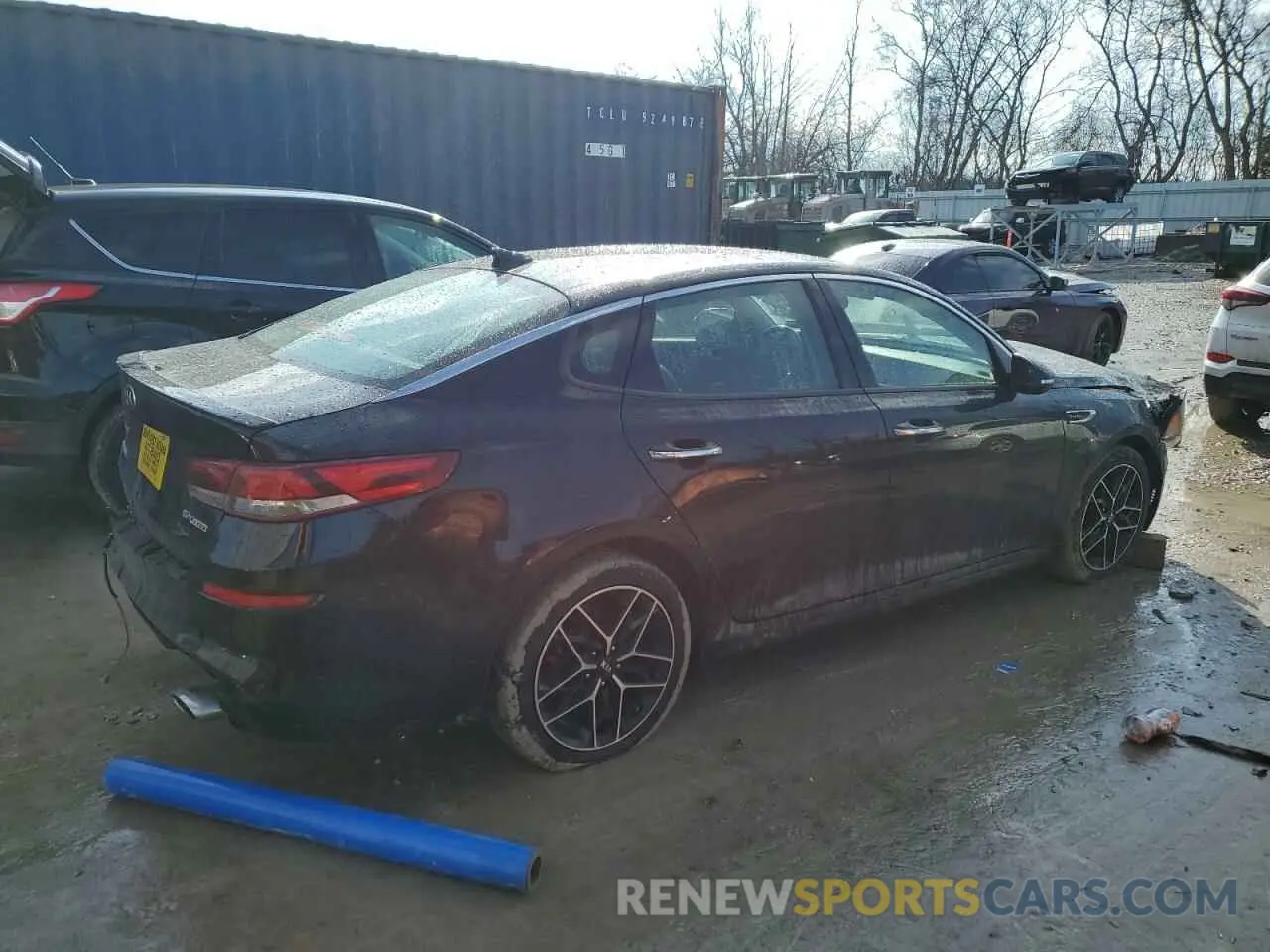 3 Photograph of a damaged car 5XXGW4L29LG402524 KIA OPTIMA 2020