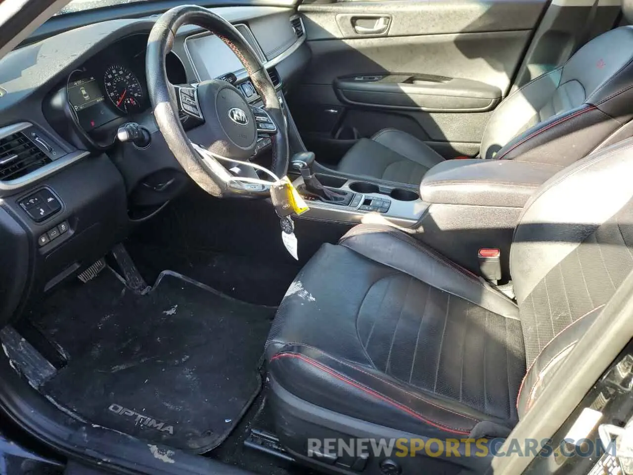 7 Photograph of a damaged car 5XXGW4L29LG402524 KIA OPTIMA 2020