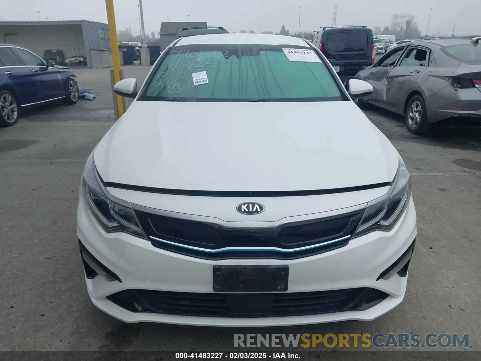 13 Фотография поврежденного автомобиля KNAGU4LE3L5037307 KIA OPTIMA HYBRID 2020