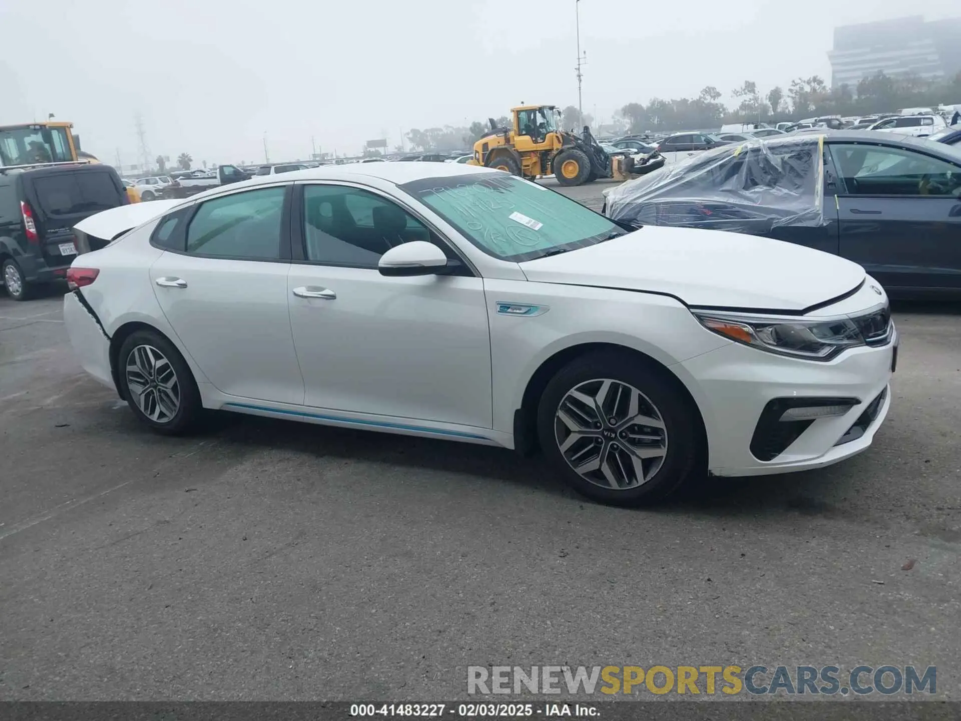 14 Фотография поврежденного автомобиля KNAGU4LE3L5037307 KIA OPTIMA HYBRID 2020