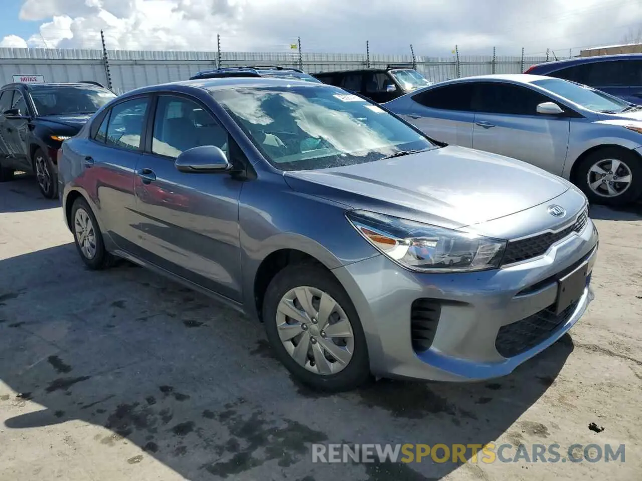 4 Фотография поврежденного автомобиля 3KPA24AB0KE172027 KIA RIO 2019