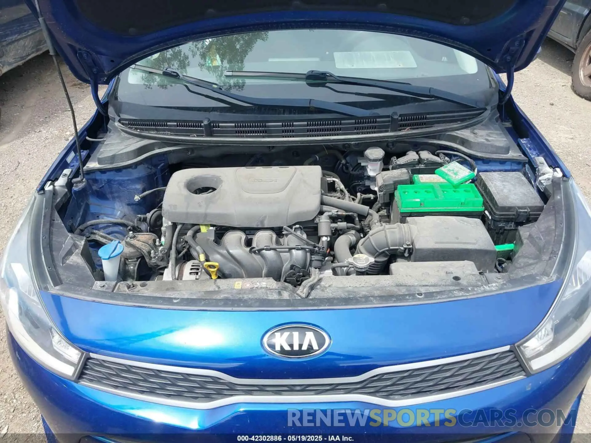 10 Photograph of a damaged car 3KPA24AB0KE200392 KIA RIO 2019