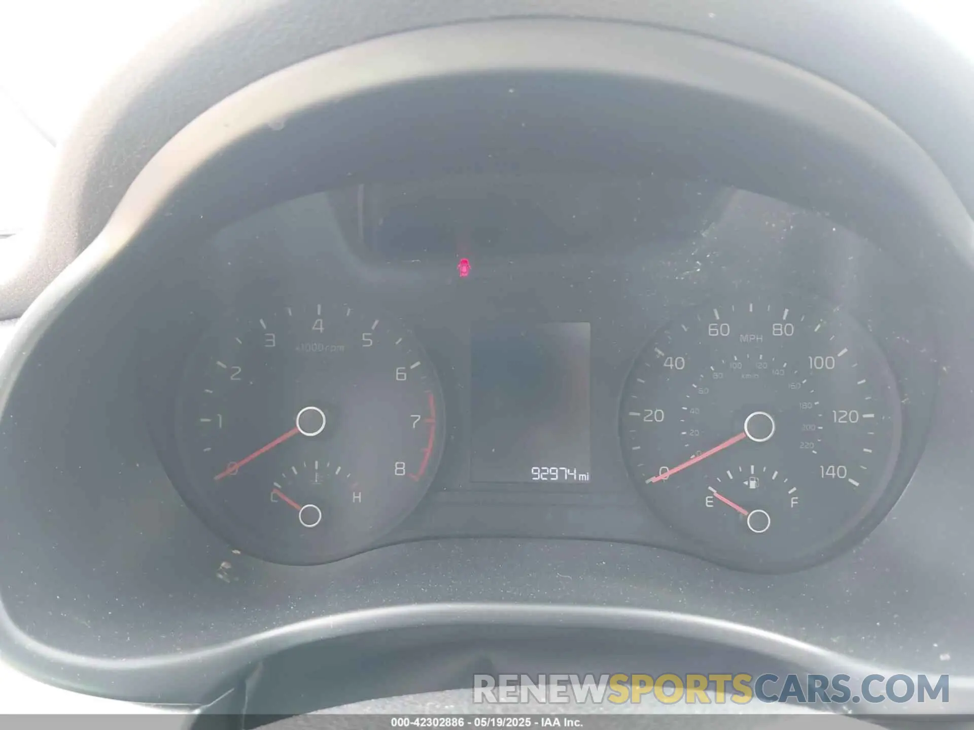 7 Photograph of a damaged car 3KPA24AB0KE200392 KIA RIO 2019