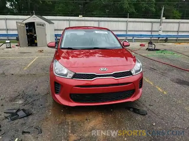 13 Photograph of a damaged car 3KPA24AB0KE200425 KIA RIO 2019