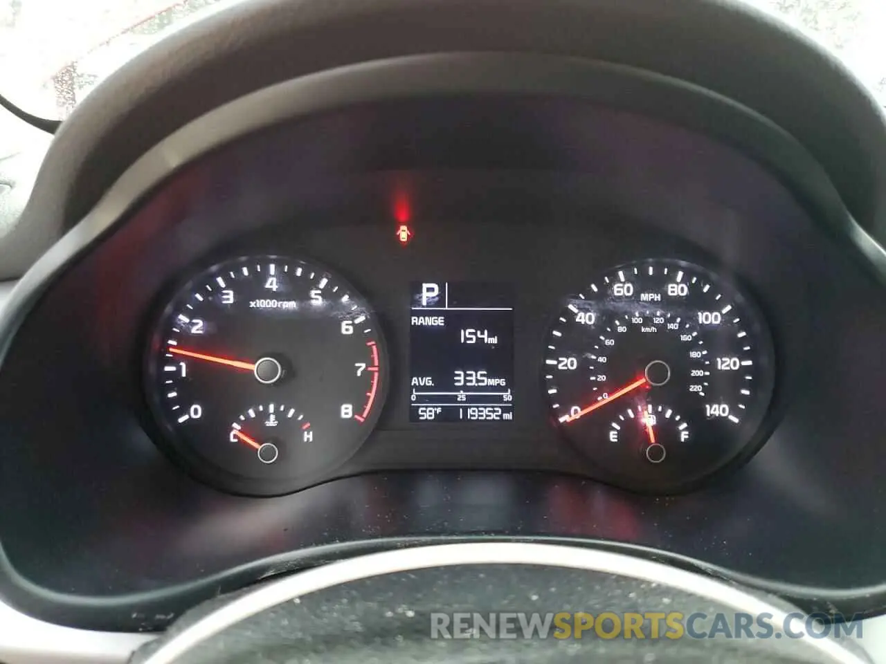 9 Photograph of a damaged car 3KPA24AB0KE246286 KIA RIO 2019