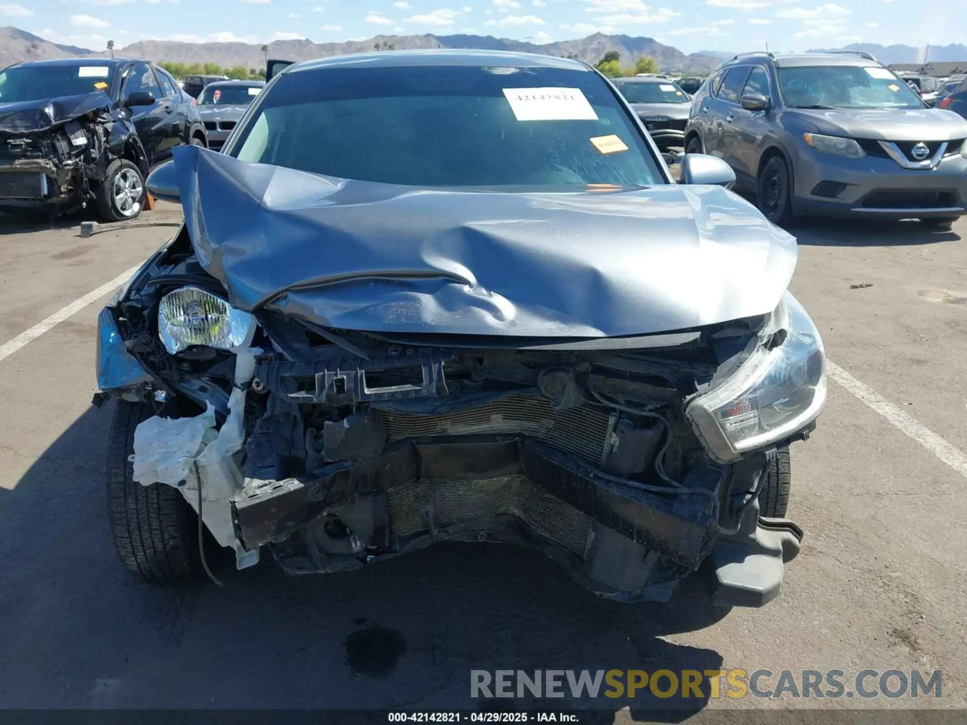 12 Photograph of a damaged car 3KPA24AB1KE179729 KIA RIO 2019