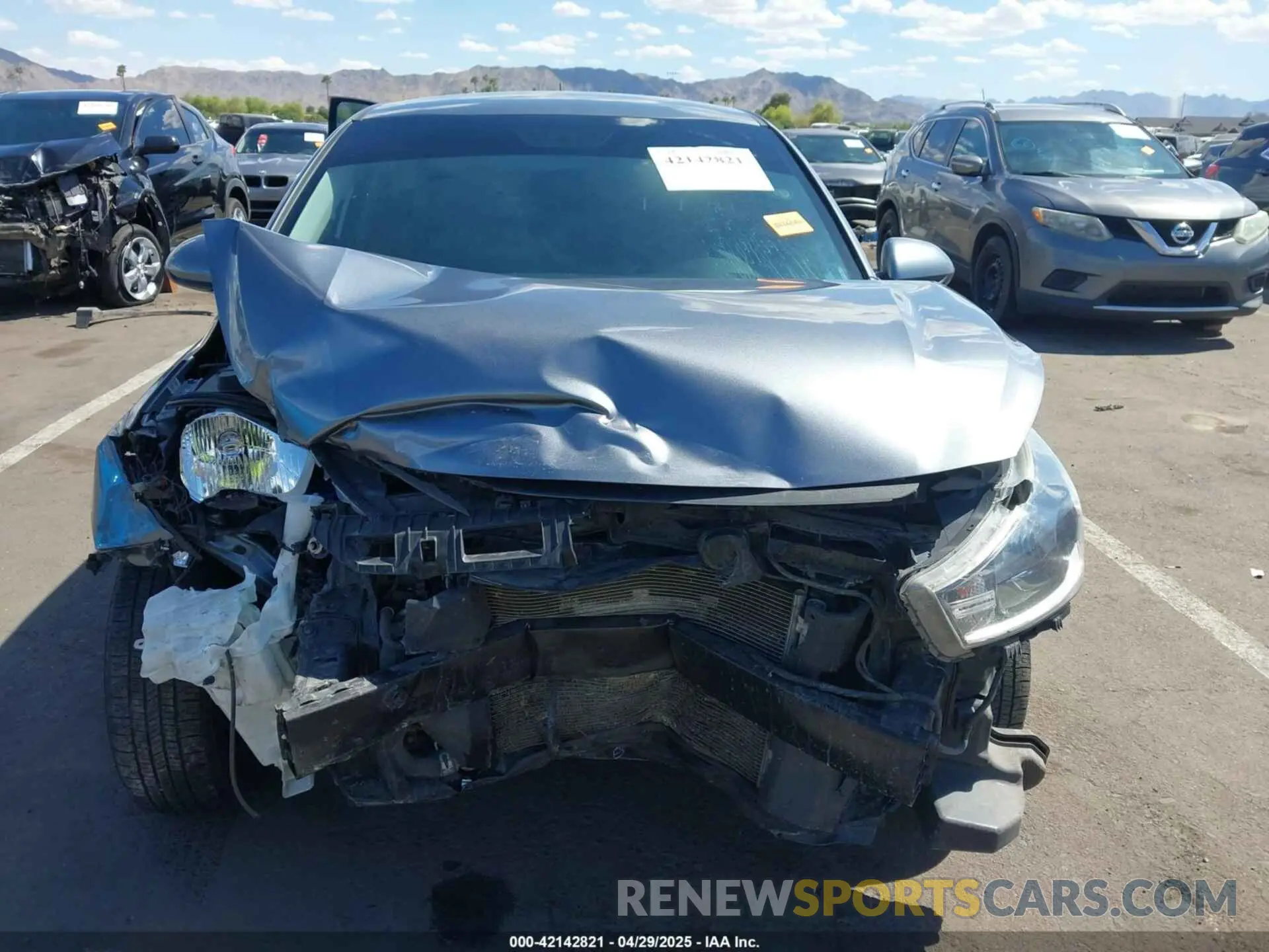 6 Photograph of a damaged car 3KPA24AB1KE179729 KIA RIO 2019