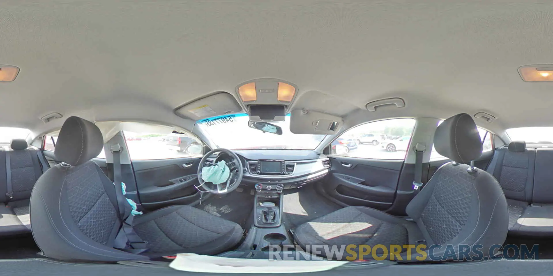 14 Photograph of a damaged car 3KPA24AB1KE200725 KIA RIO 2019