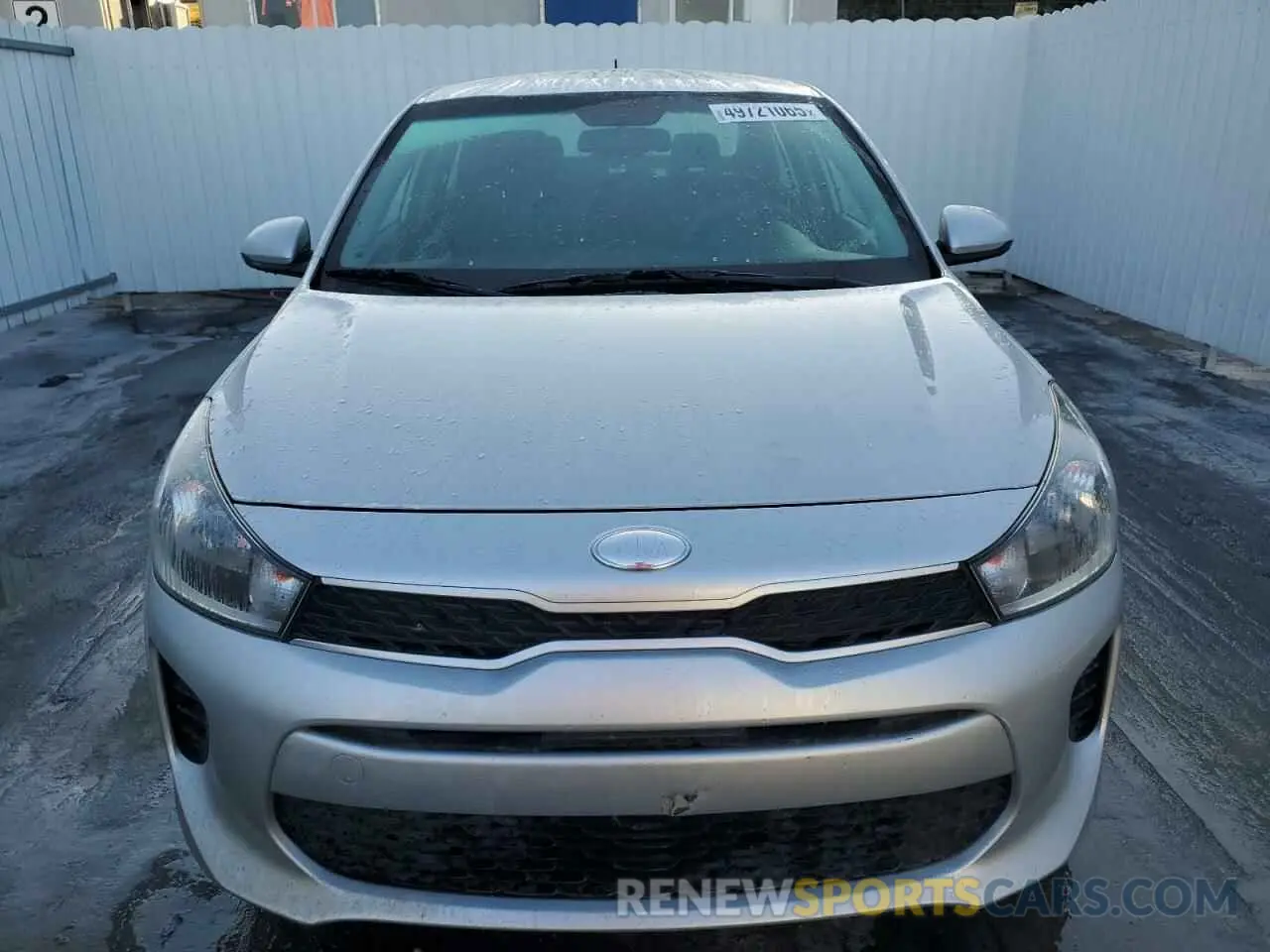 5 Photograph of a damaged car 3KPA24AB1KE209330 KIA RIO 2019