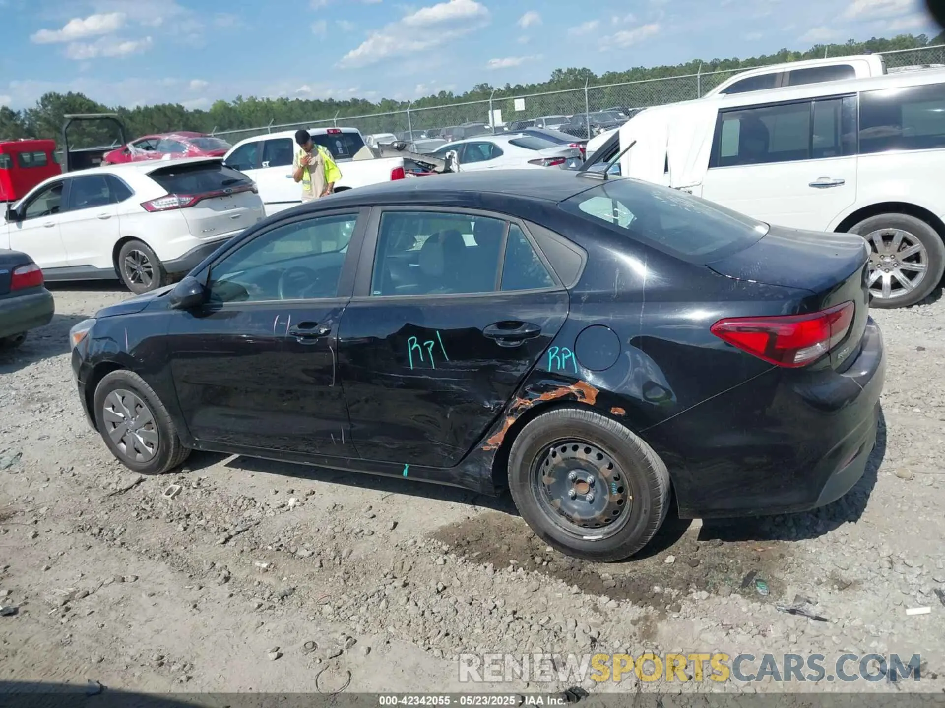 14 Фотография поврежденного автомобиля 3KPA24AB1KE252274 KIA RIO 2019