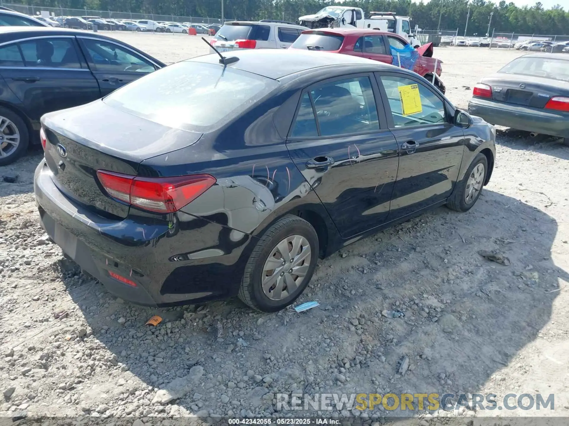 4 Фотография поврежденного автомобиля 3KPA24AB1KE252274 KIA RIO 2019