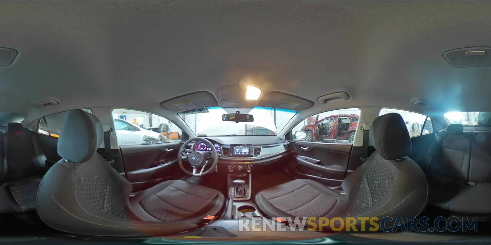 14 Photograph of a damaged car 3KPA24AB2KE204525 KIA RIO 2019
