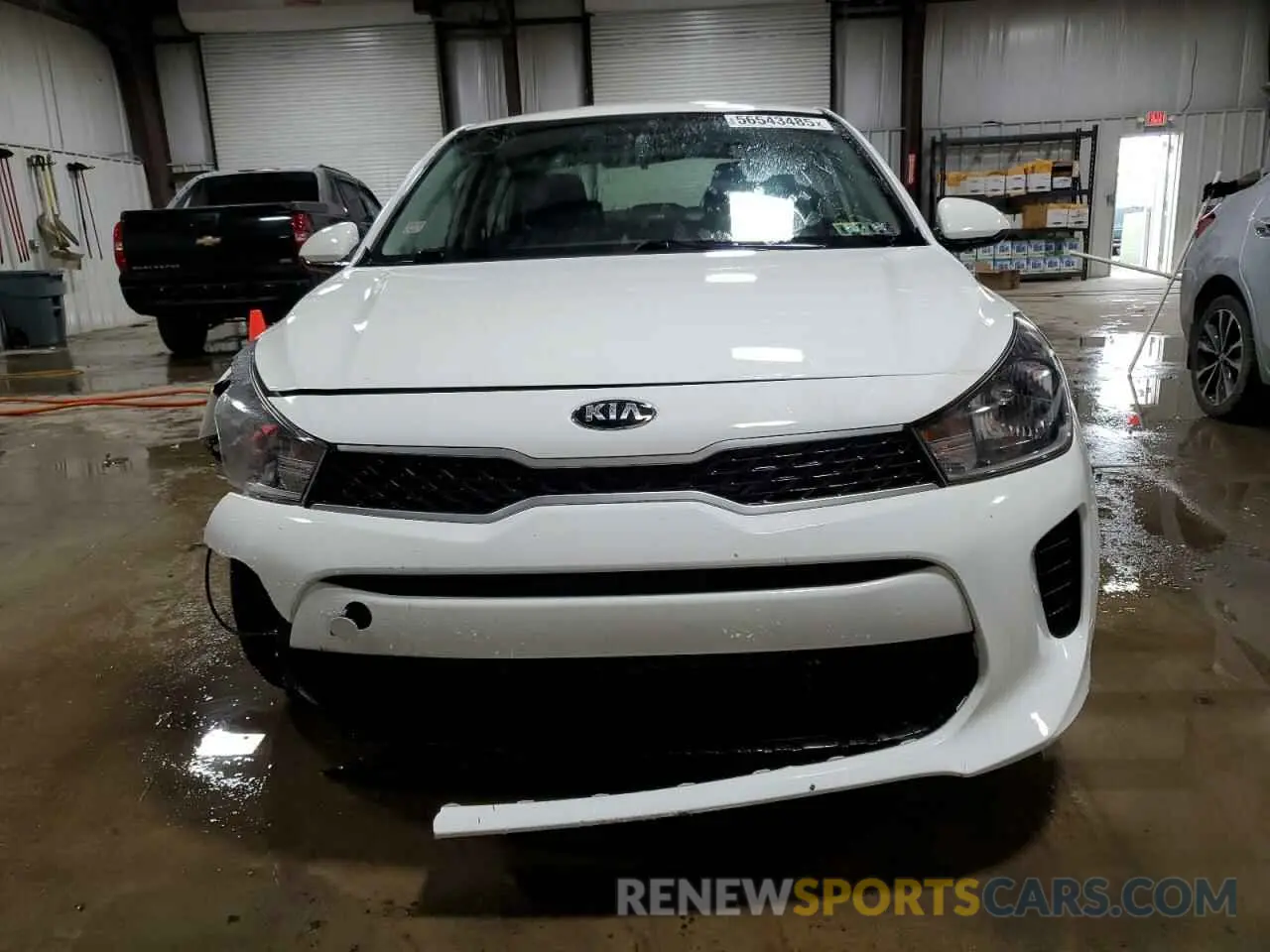 5 Photograph of a damaged car 3KPA24AB2KE204525 KIA RIO 2019
