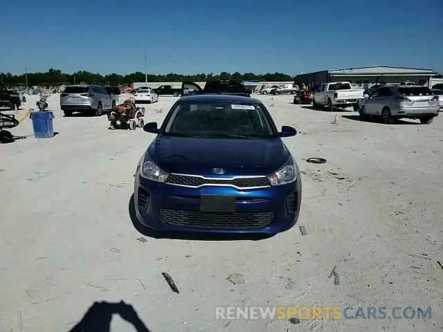 11 Photograph of a damaged car 3KPA24AB2KE207571 KIA RIO 2019