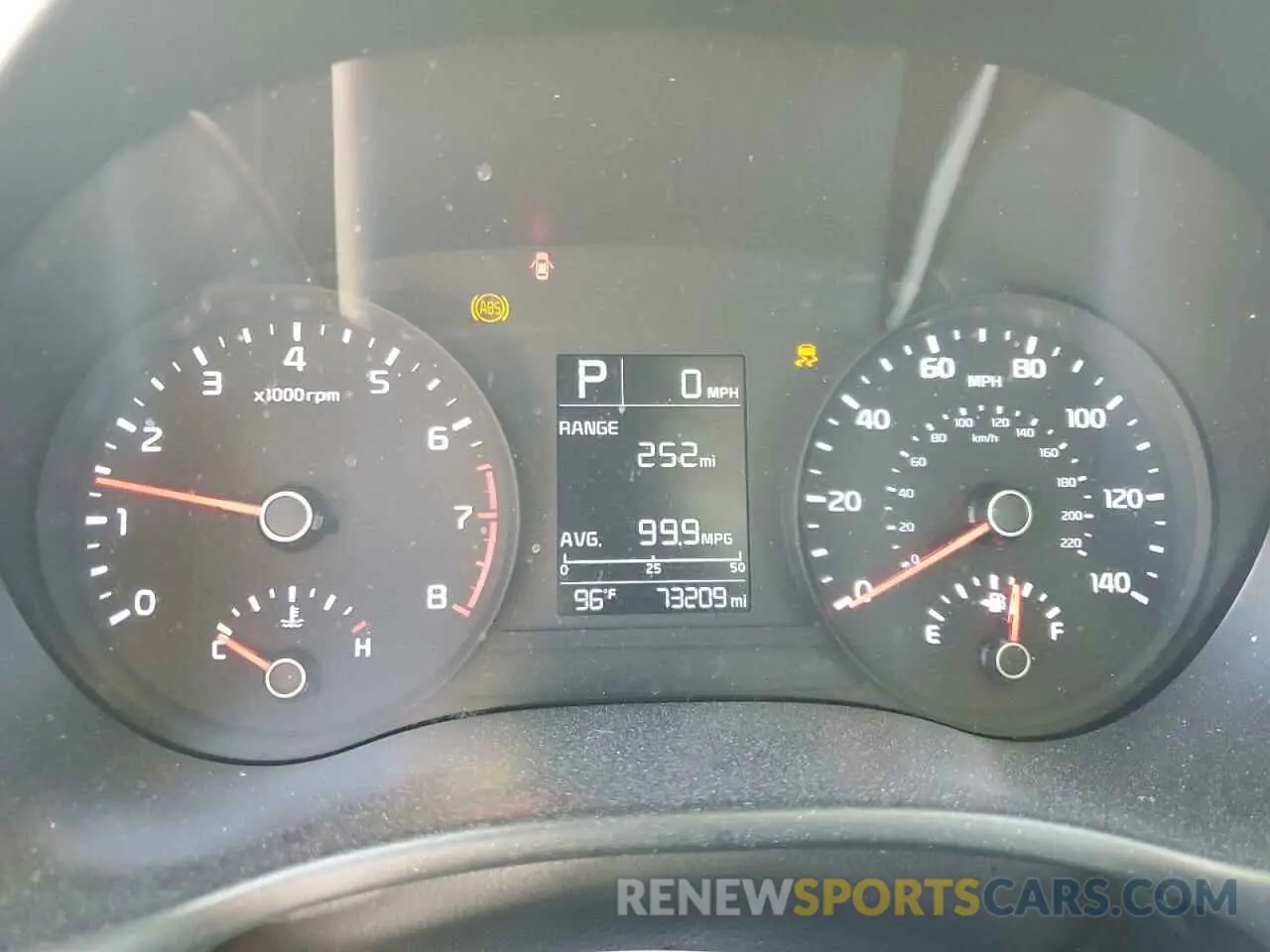 9 Photograph of a damaged car 3KPA24AB2KE207571 KIA RIO 2019