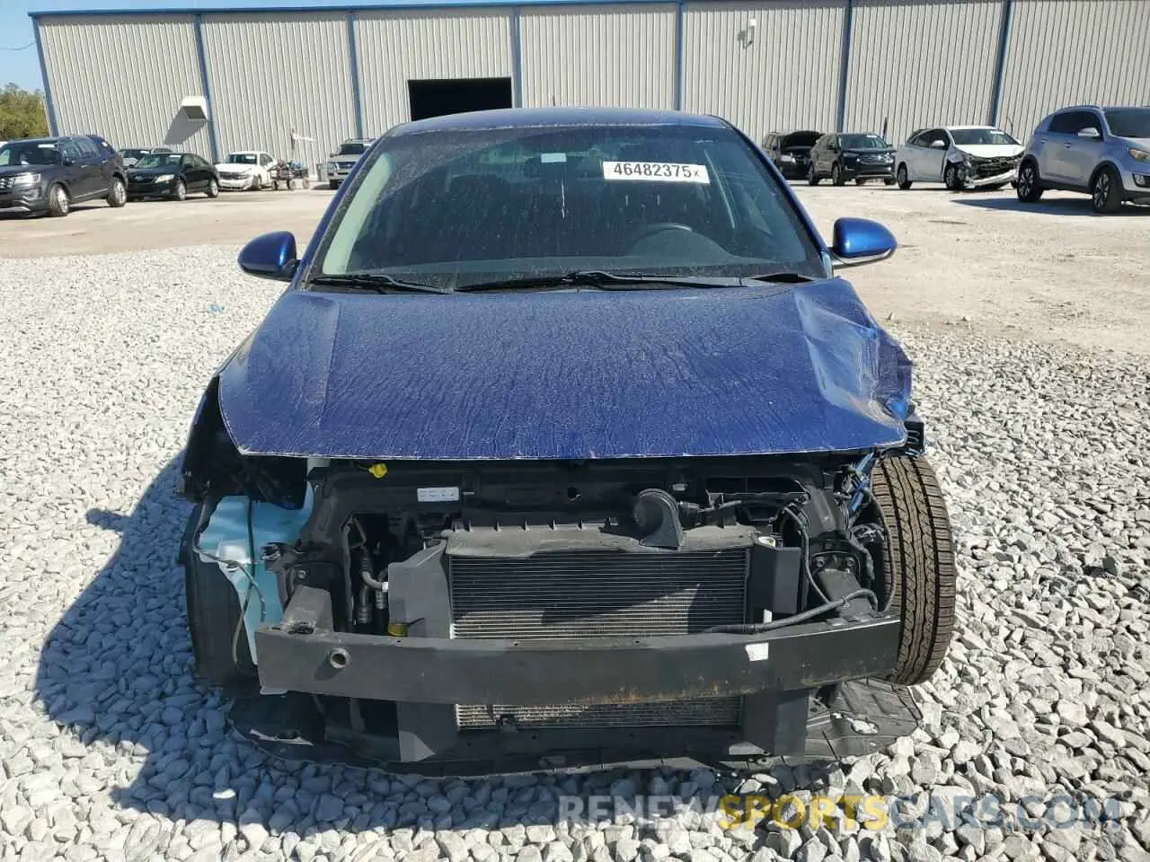 5 Photograph of a damaged car 3KPA24AB2KE217985 KIA RIO 2019
