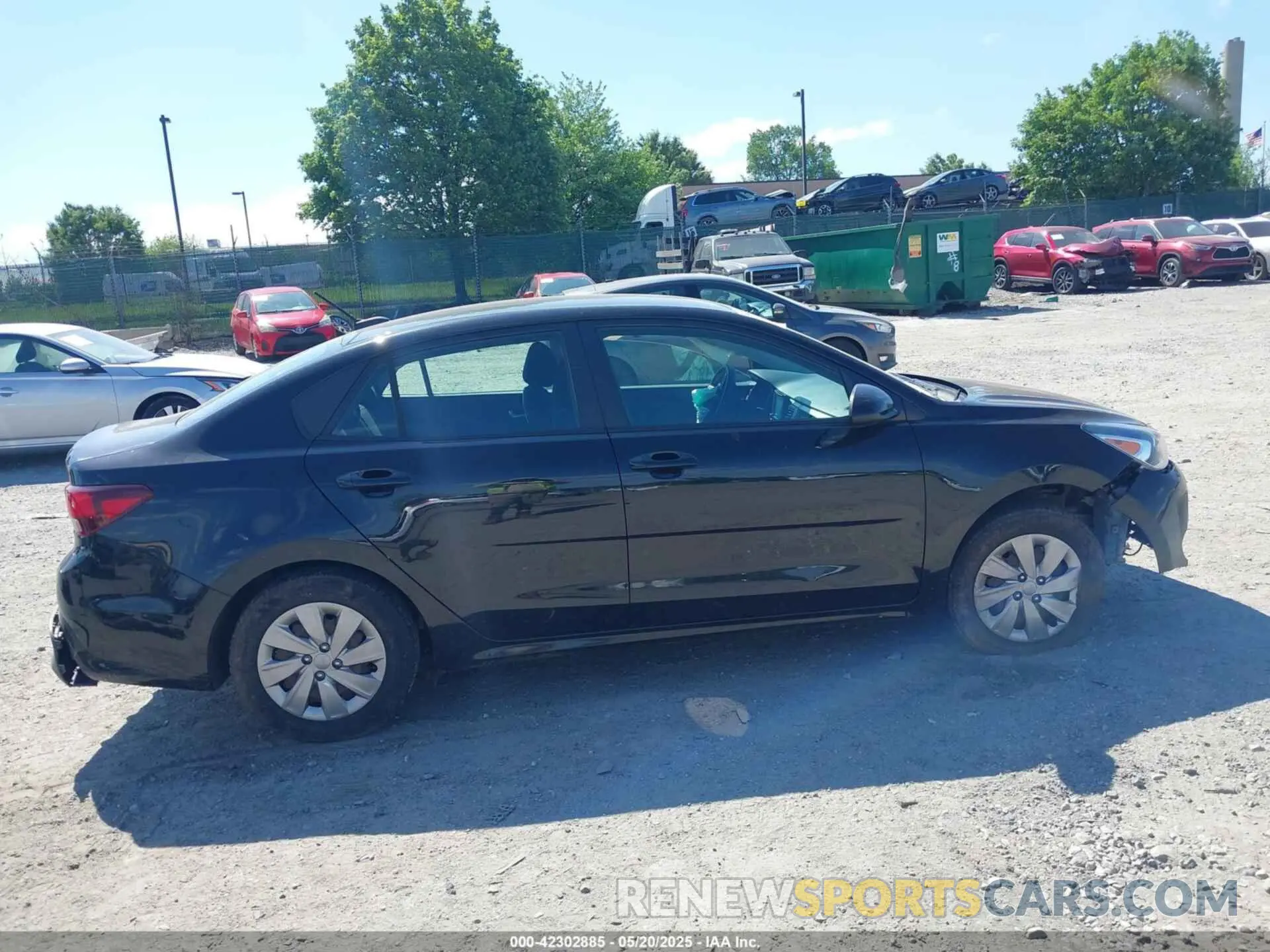 14 Photograph of a damaged car 3KPA24AB2KE218442 KIA RIO 2019