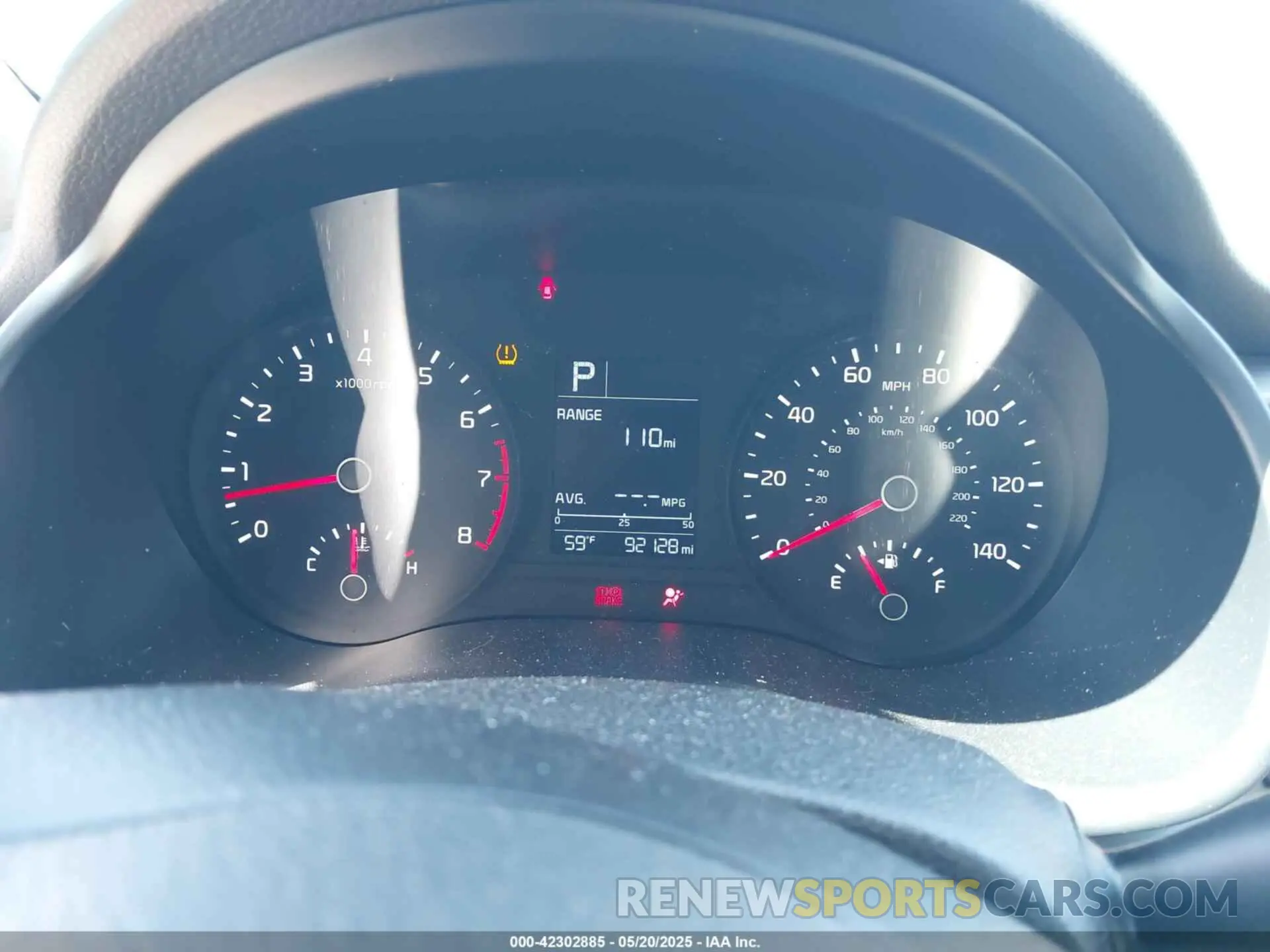 7 Photograph of a damaged car 3KPA24AB2KE218442 KIA RIO 2019