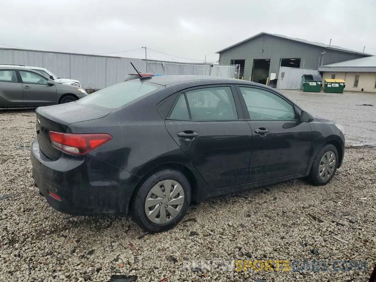 3 Photograph of a damaged car 3KPA24AB2KE226914 KIA RIO 2019