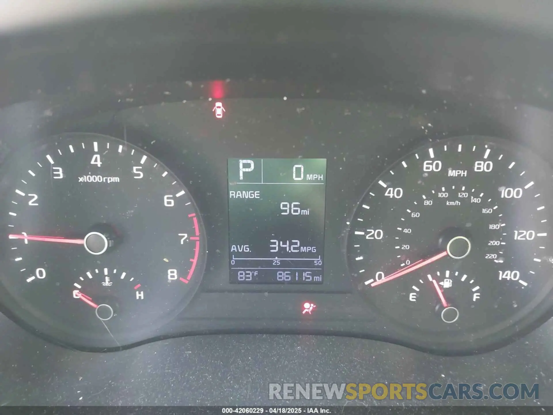 16 Photograph of a damaged car 3KPA24AB2KE241607 KIA RIO 2019
