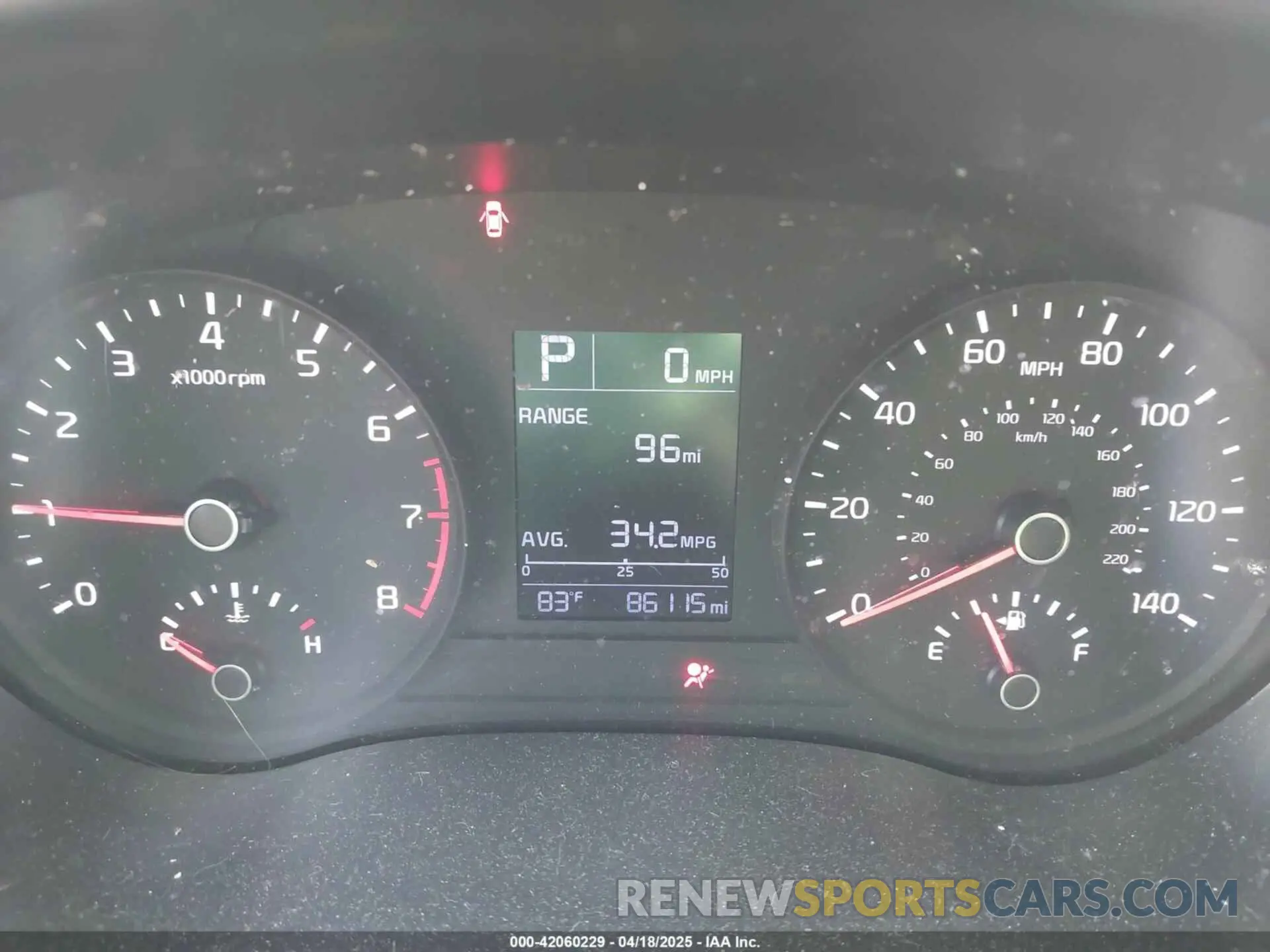 7 Photograph of a damaged car 3KPA24AB2KE241607 KIA RIO 2019