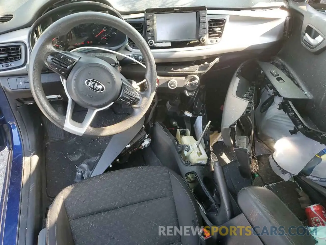 8 Photograph of a damaged car 3KPA24AB2KE251442 KIA RIO 2019