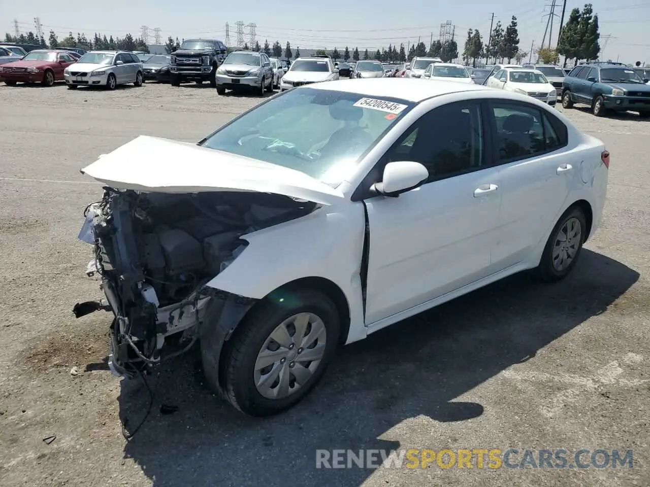 1 Фотография поврежденного автомобиля 3KPA24AB3KE166755 KIA RIO 2019