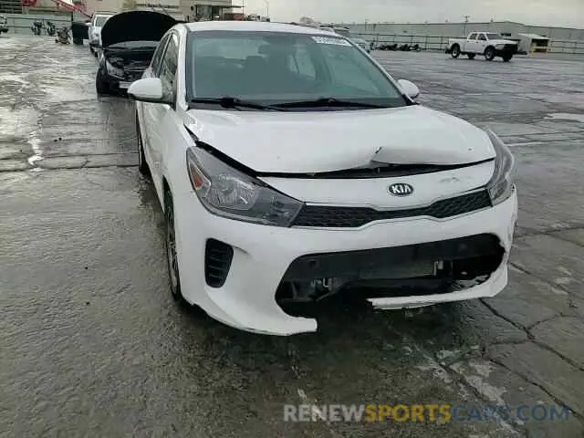 10 Photograph of a damaged car 3KPA24AB3KE204095 KIA RIO 2019