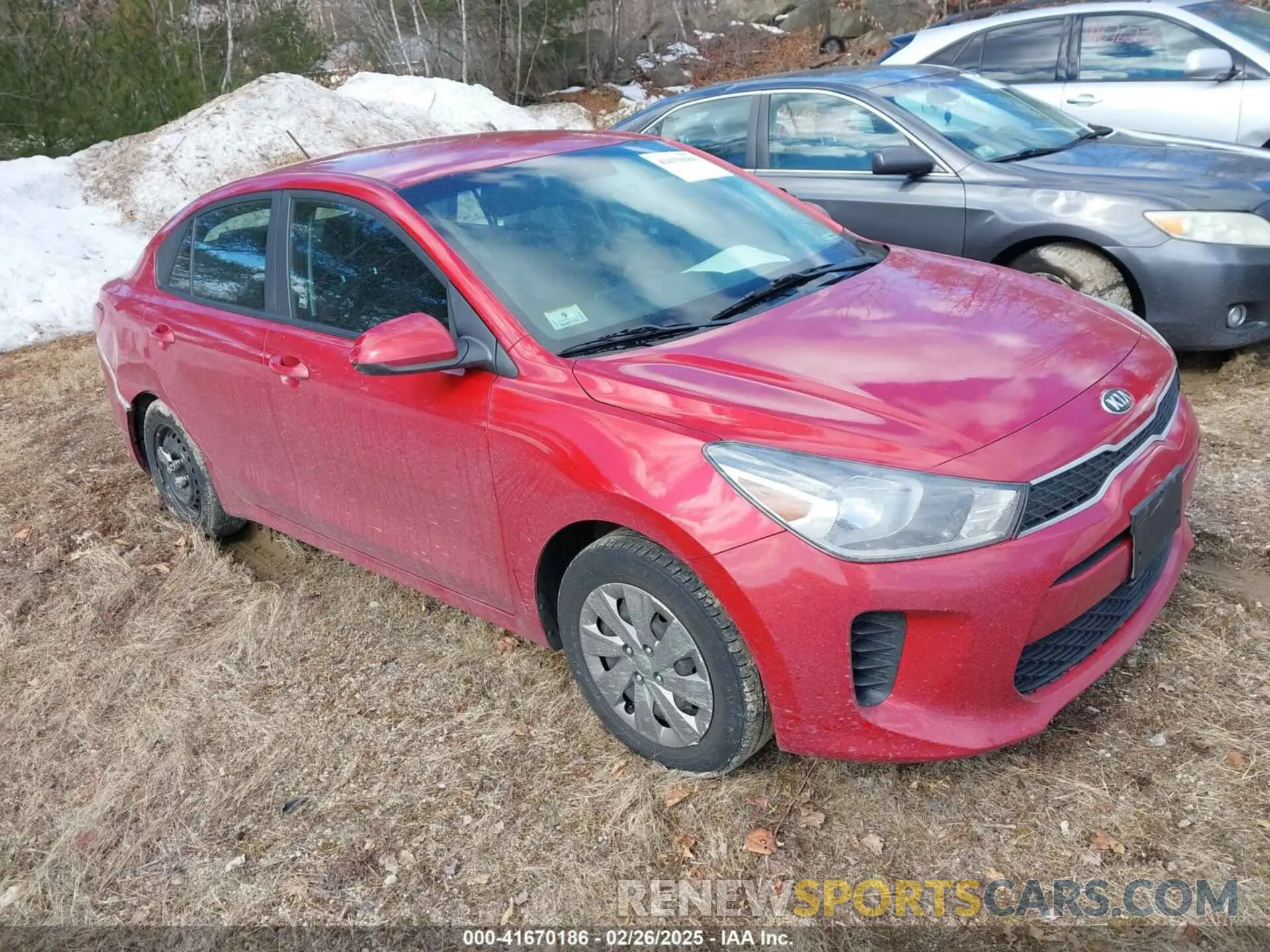 1 Photograph of a damaged car 3KPA24AB3KE211287 KIA RIO 2019