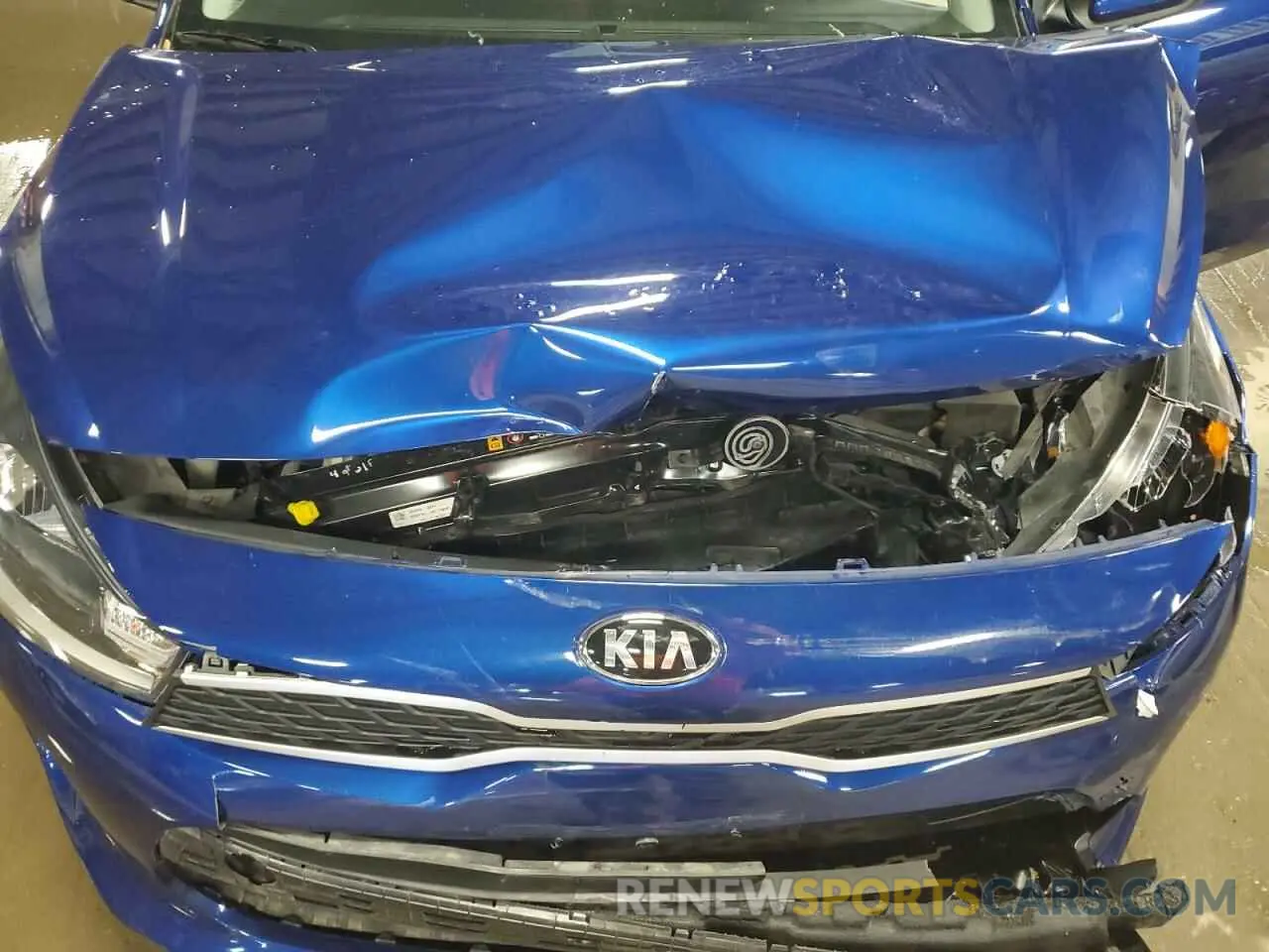 11 Фотография поврежденного автомобиля 3KPA24AB4KE170281 KIA RIO 2019