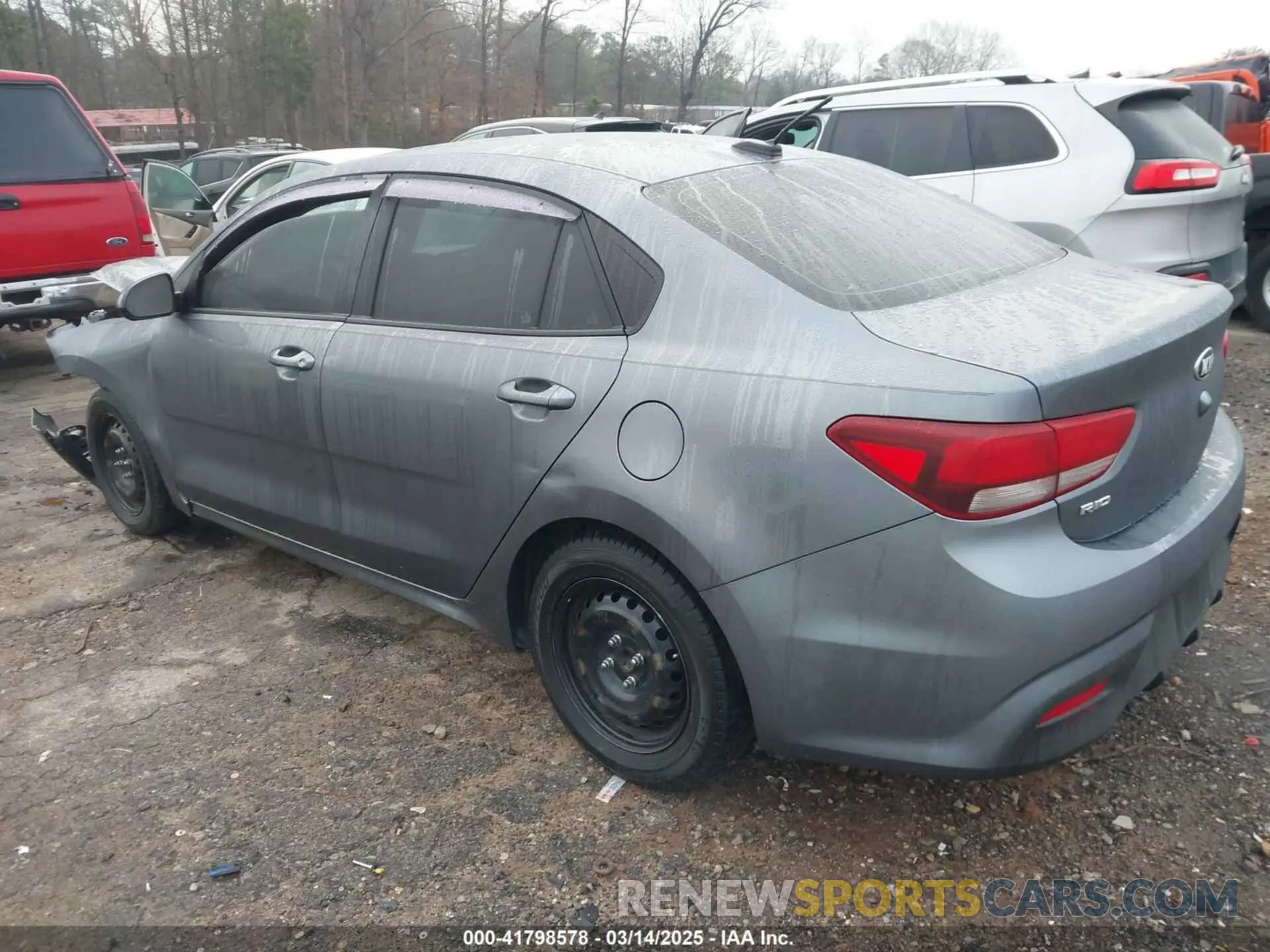 14 Photograph of a damaged car 3KPA24AB4KE177733 KIA RIO 2019