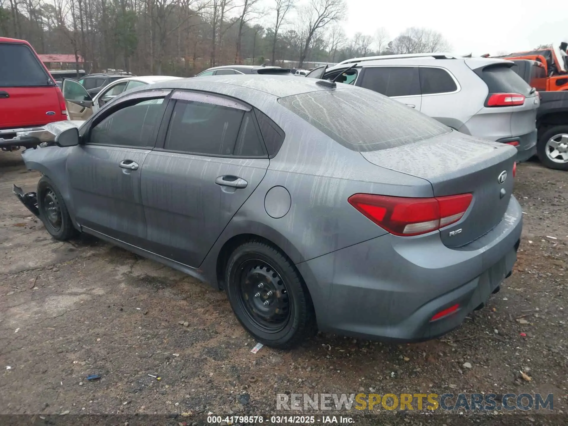 3 Photograph of a damaged car 3KPA24AB4KE177733 KIA RIO 2019