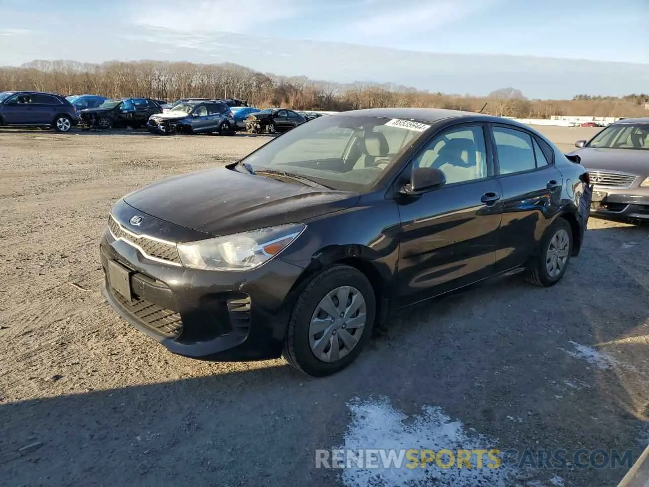 1 Photograph of a damaged car 3KPA24AB5KE165879 KIA RIO 2019