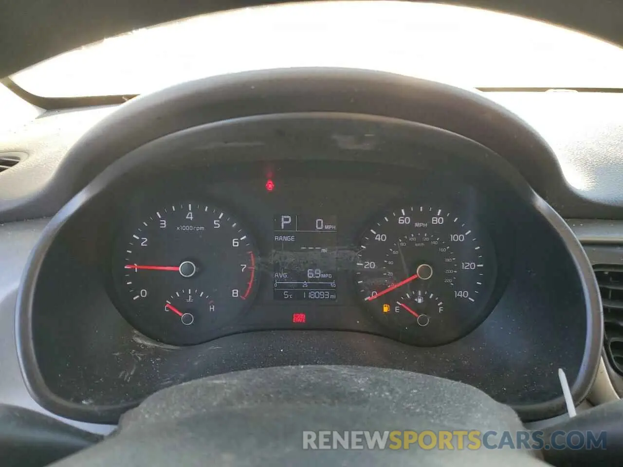 9 Photograph of a damaged car 3KPA24AB5KE165879 KIA RIO 2019