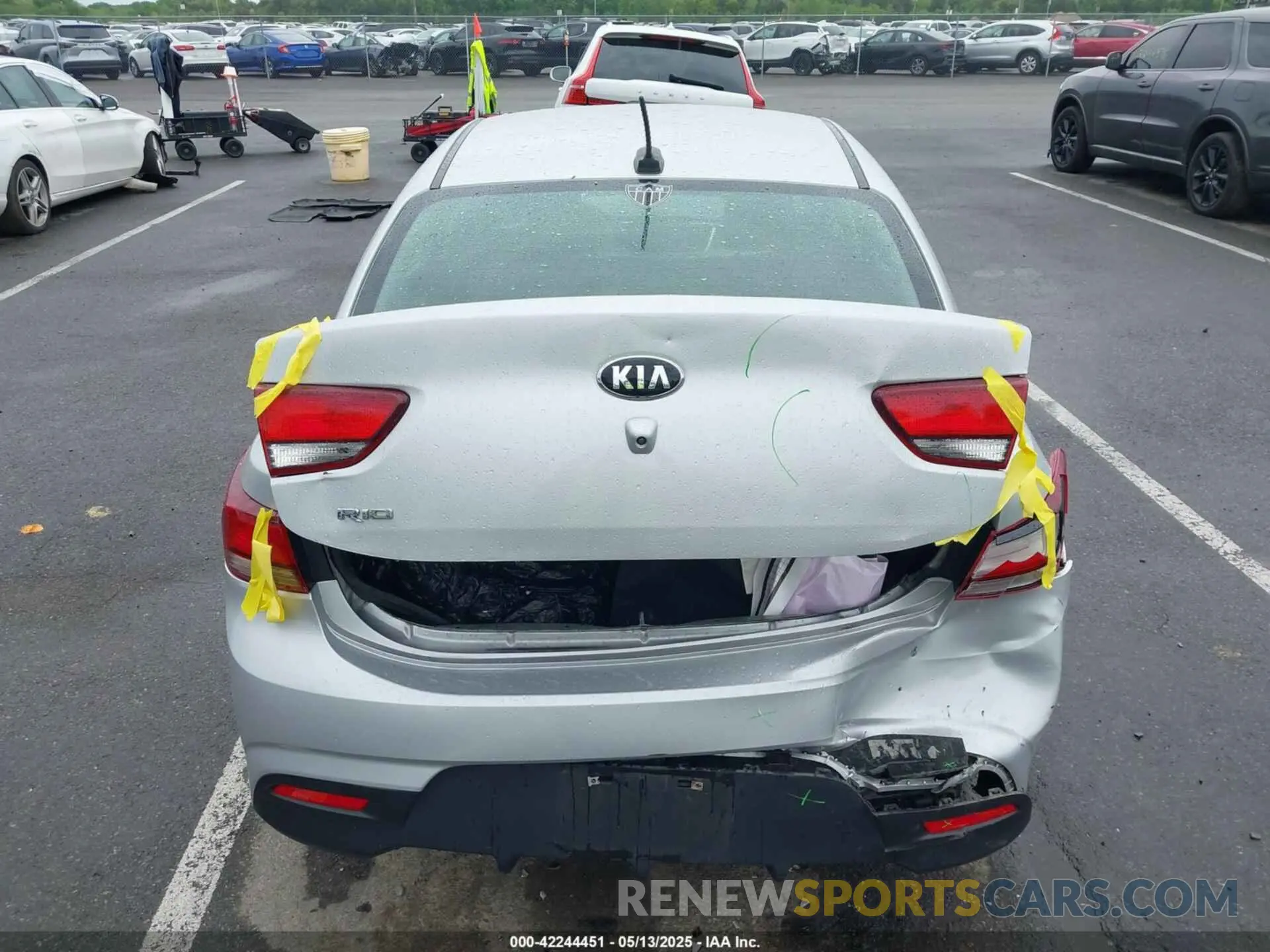 16 Фотография поврежденного автомобиля 3KPA24AB5KE227250 KIA RIO 2019
