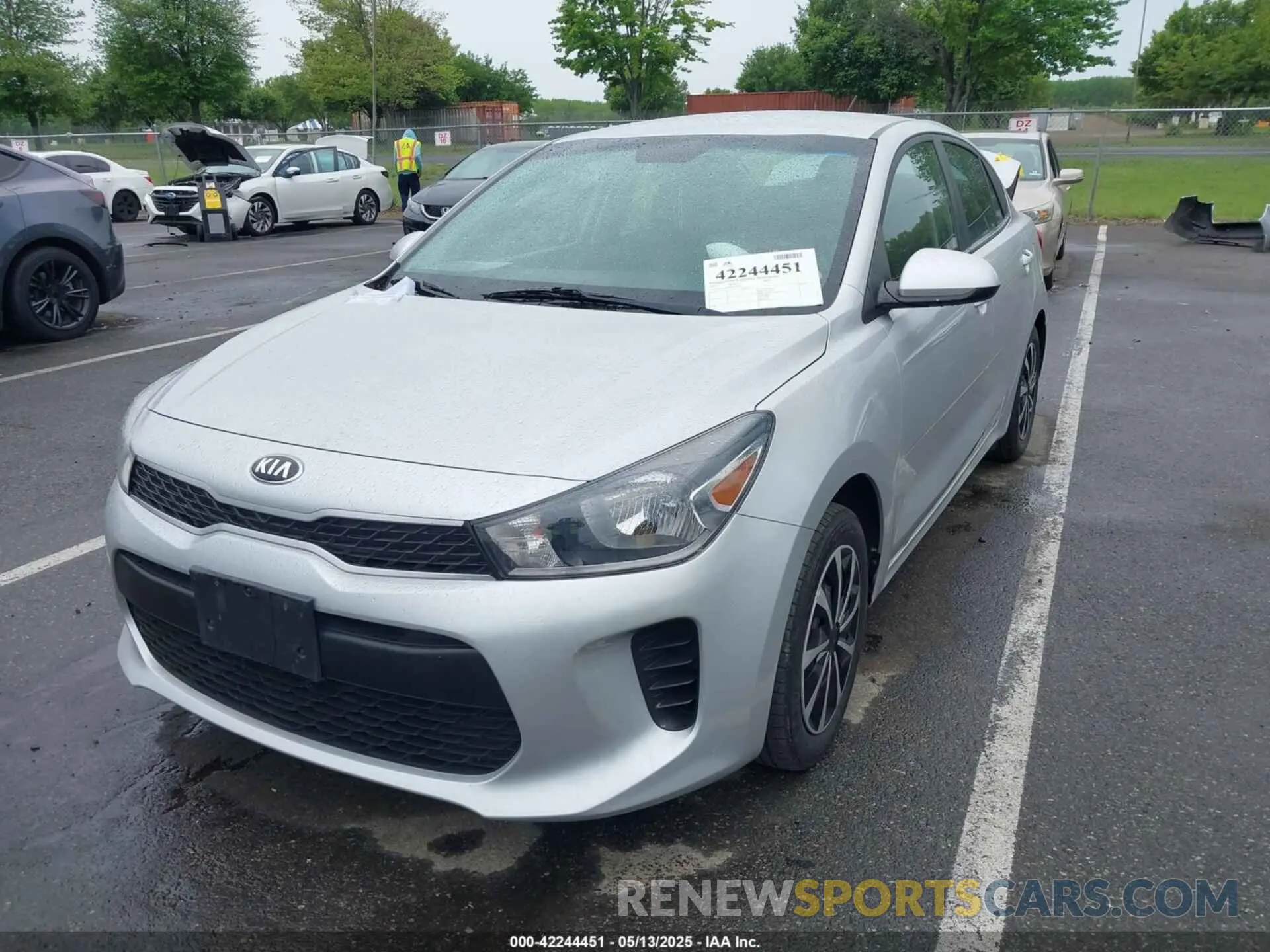 2 Фотография поврежденного автомобиля 3KPA24AB5KE227250 KIA RIO 2019