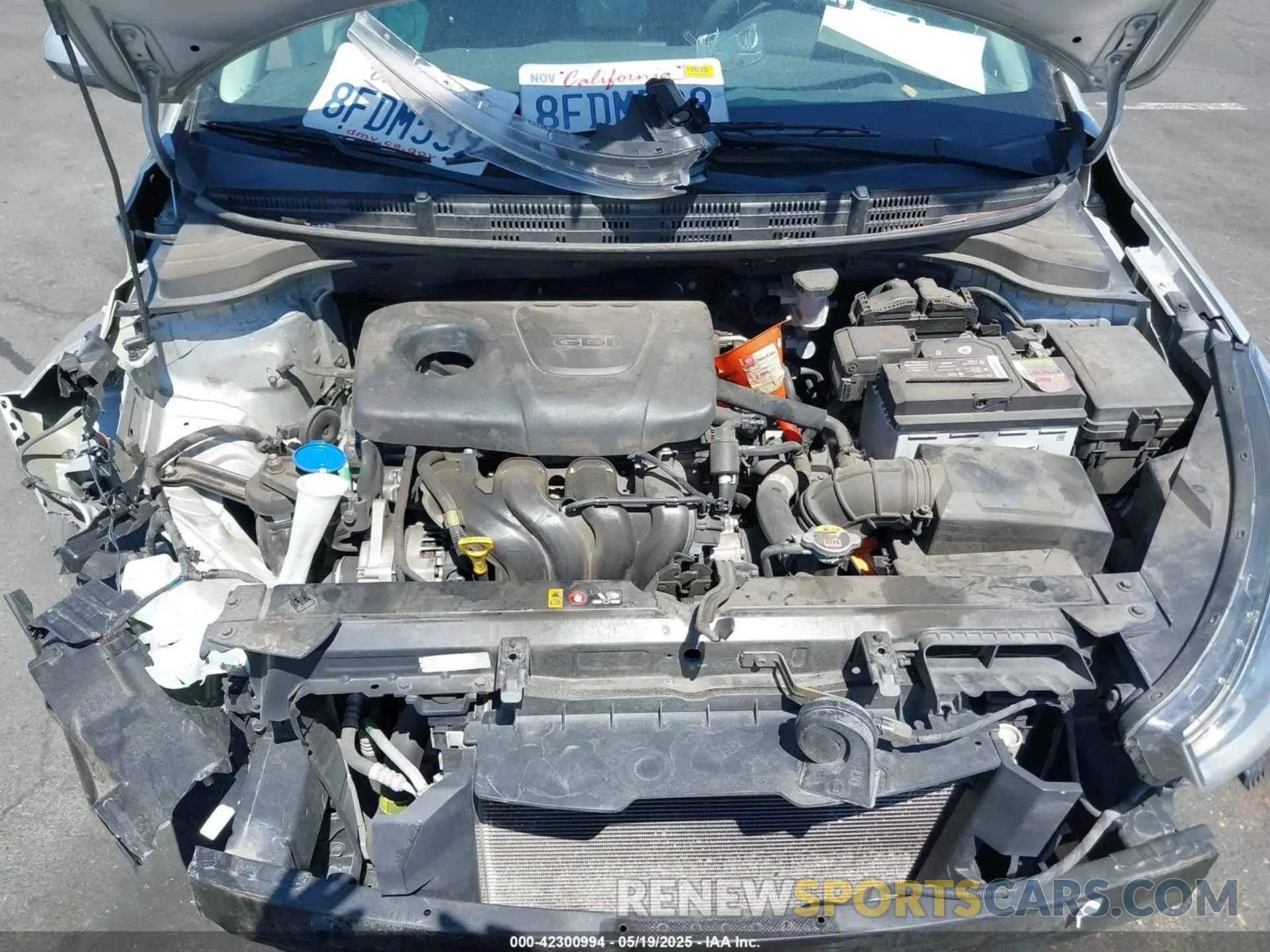10 Фотография поврежденного автомобиля 3KPA24AB6KE166894 KIA RIO 2019