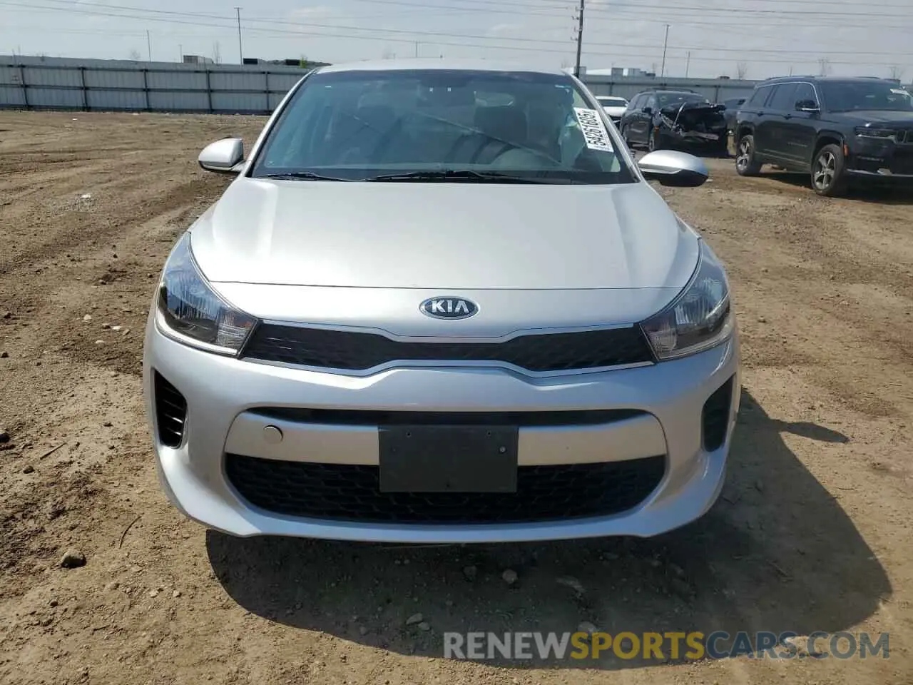 5 Photograph of a damaged car 3KPA24AB6KE172355 KIA RIO 2019