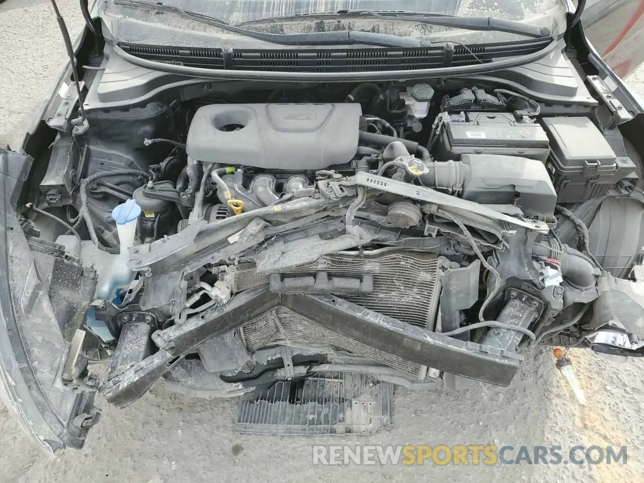 11 Photograph of a damaged car 3KPA24AB6KE187731 KIA RIO 2019