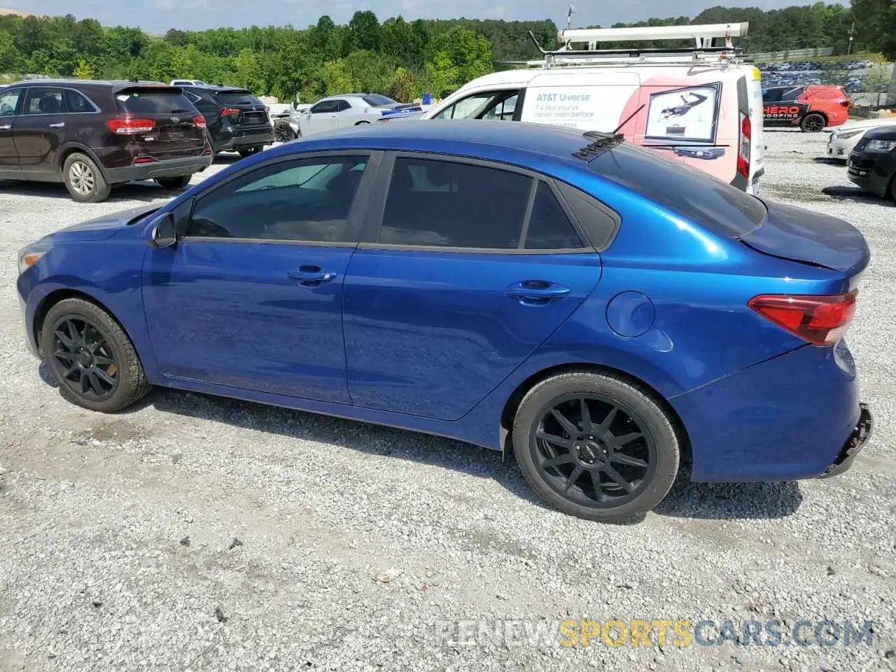 2 Photograph of a damaged car 3KPA24AB7KE249427 KIA RIO 2019