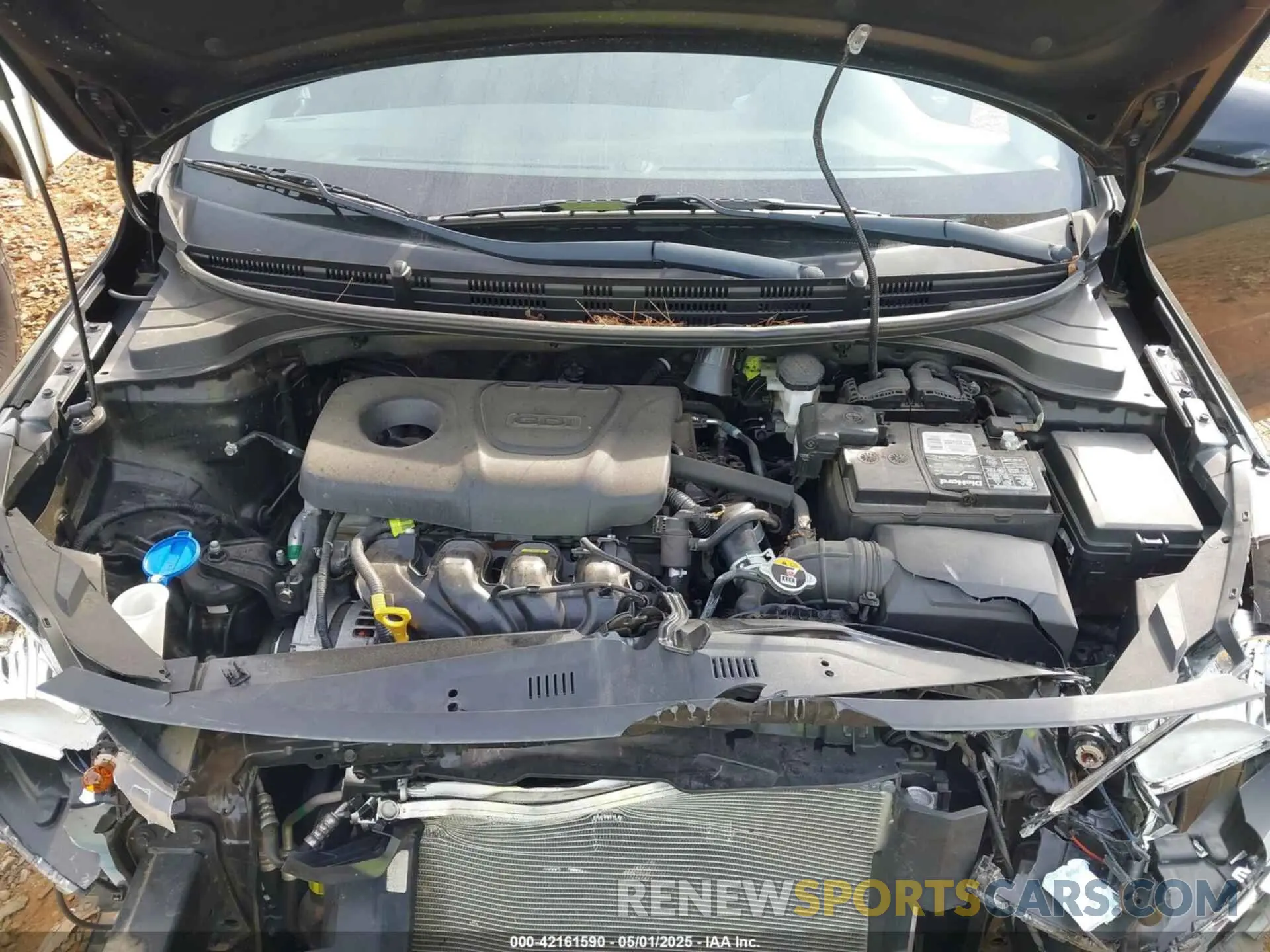 10 Photograph of a damaged car 3KPA24AB8KE252269 KIA RIO 2019