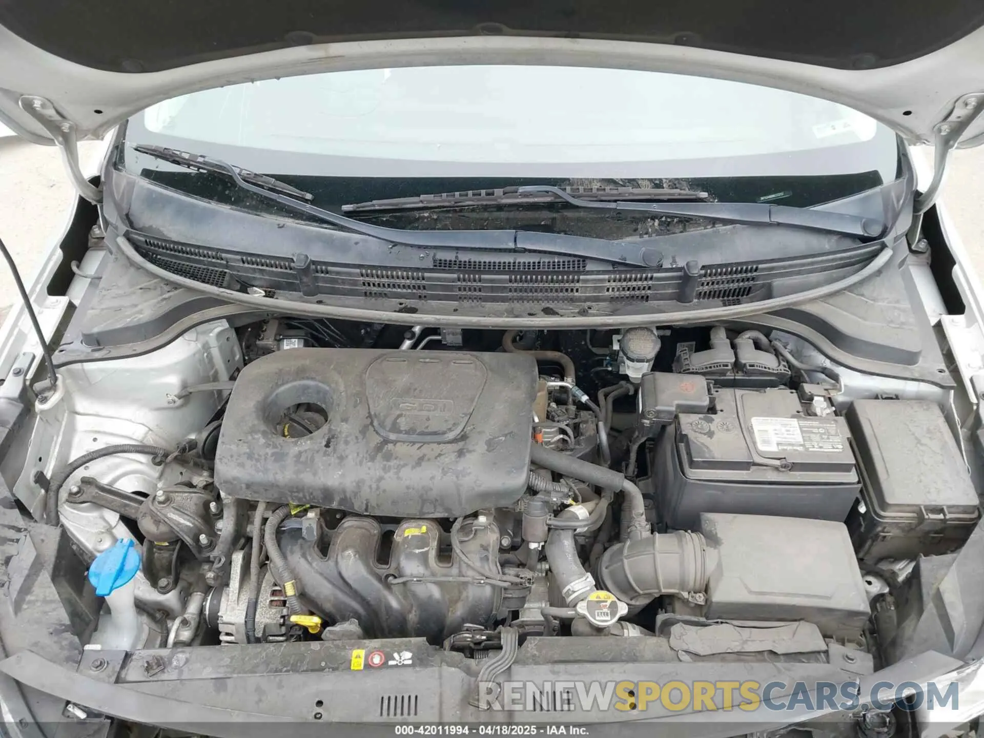 10 Photograph of a damaged car 3KPA24AB9KE173757 KIA RIO 2019