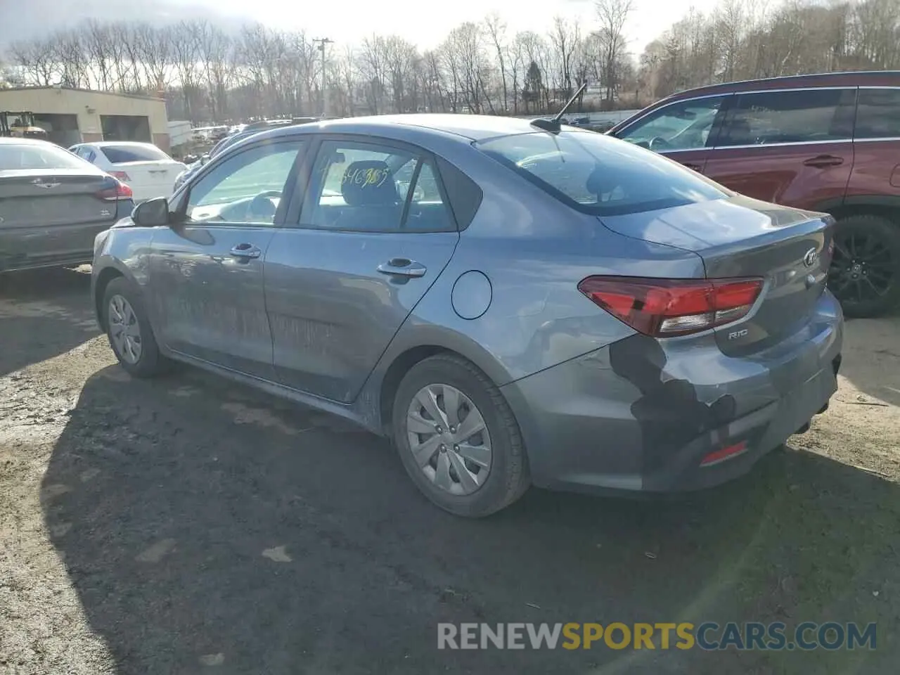 2 Photograph of a damaged car 3KPA24AB9KE197802 KIA RIO 2019